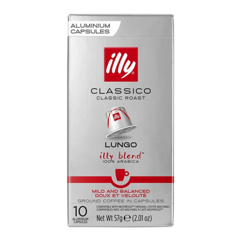 Illy - Classico Lungo coffee capsules - 10 capsules