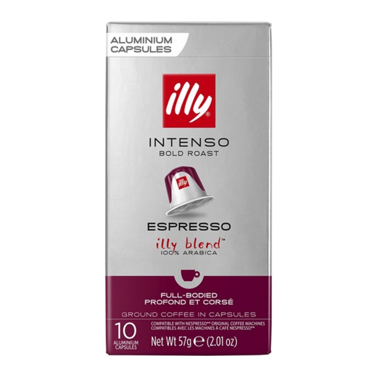 Illy - Intenso Espresso coffee capsules - 10 capsules