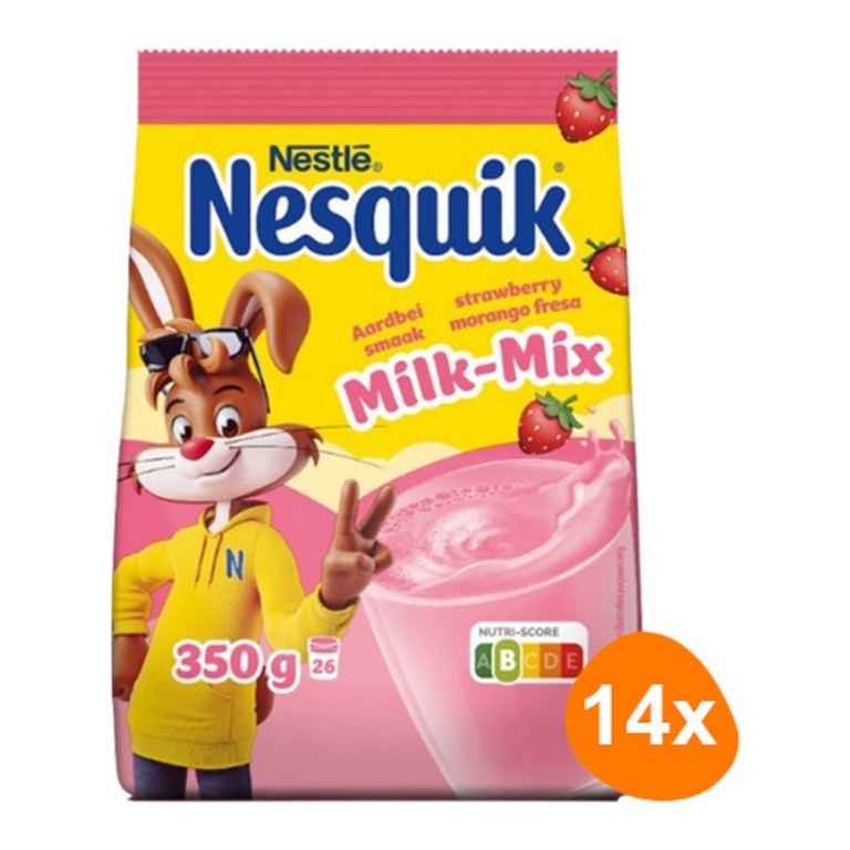 Nesquik - Milk-Mix Strawberry - 14x 350g