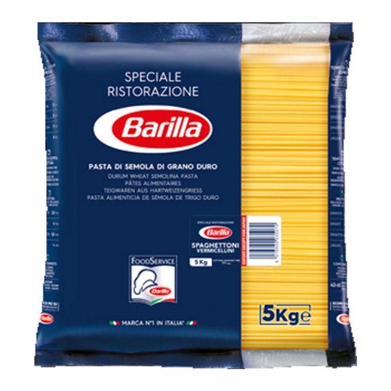 Barilla - Spaghettoni Nº 7 - 5 kg 