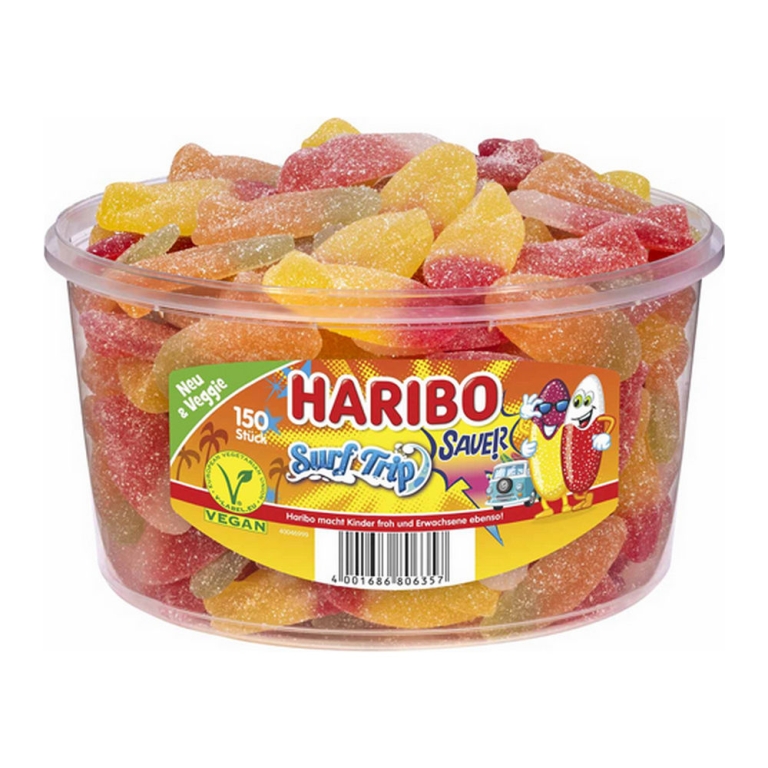 Haribo - Surf Trip Sour - 150 pcs
