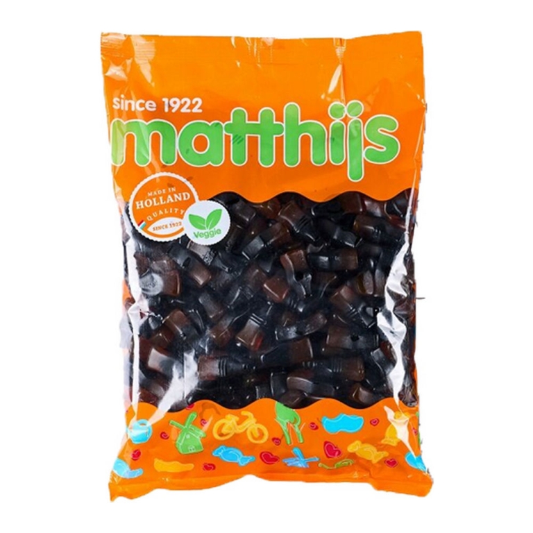 Matthijs - Liquorice Cola Bottles - 1kg