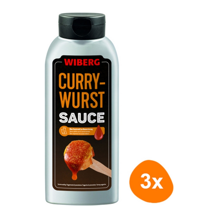 Wiberg - Currywurst Sauce - 3x 635ml