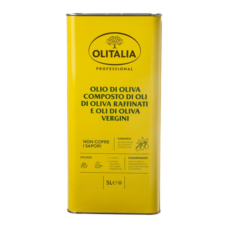 Olitalia - Olive Oil Extra Virgin - Can 5 ltr