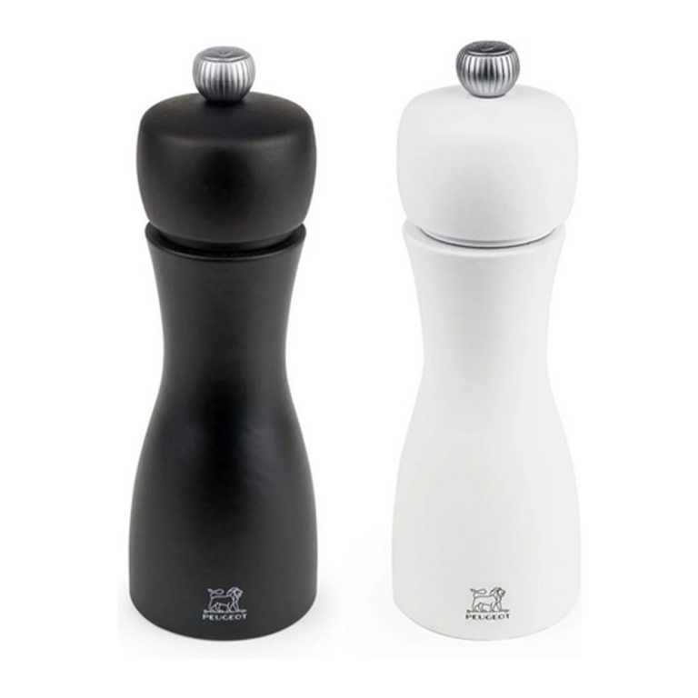 Peugeot - Salt and Pepper mill "Tahiti" - Black/White - 15 cm