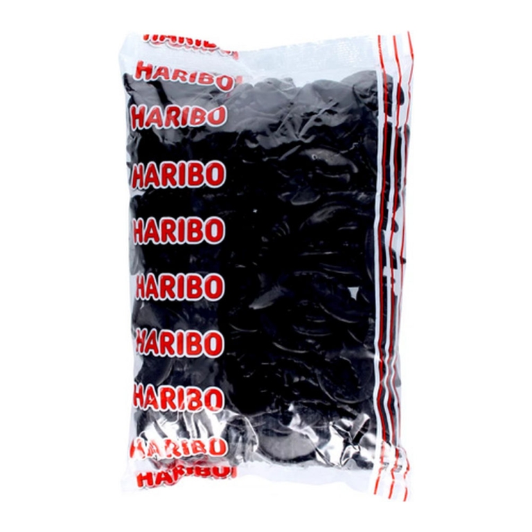 Haribo - Half Licorice Moons - 3kg
