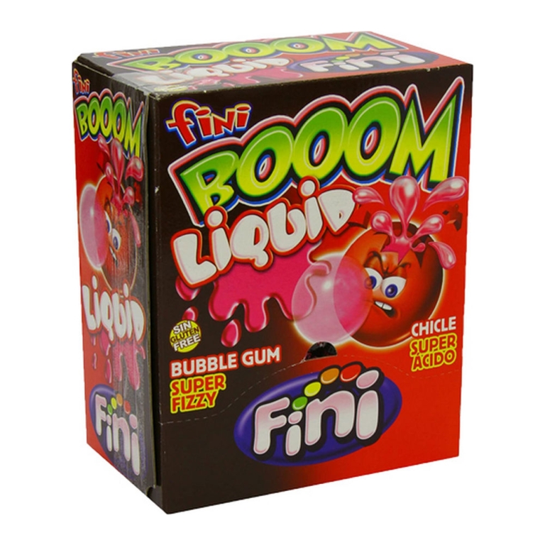 Fini - Booom liquid Bubble Gum Strawberry - 200 pcs