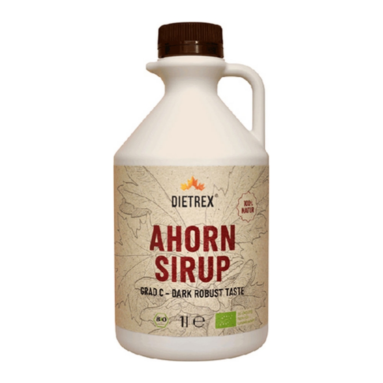 Dietrex - Organic Maple Syrup (Grade C) - 1 ltr