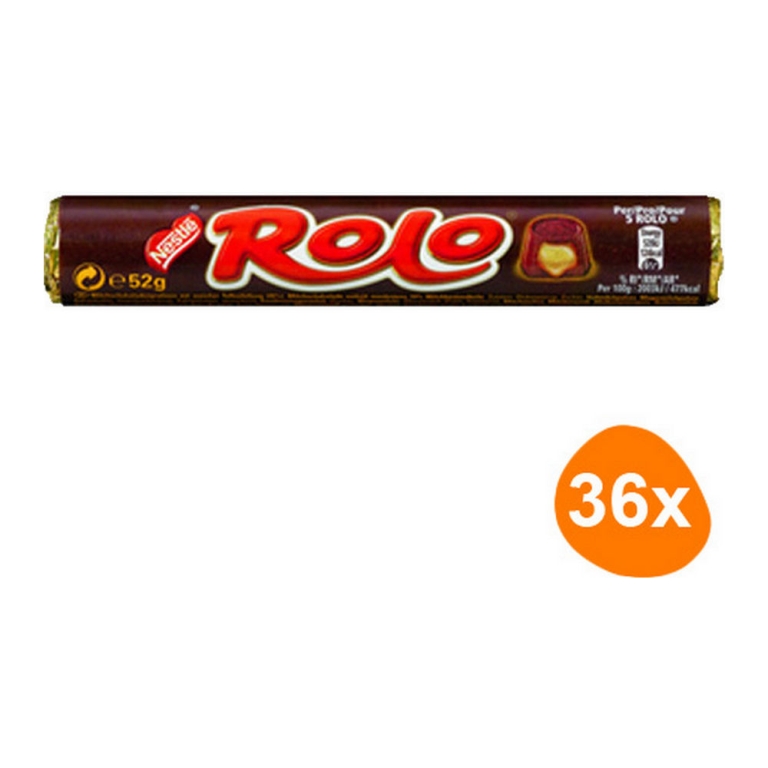 Rolo - Caramel Chocolate - 36 Tubes
