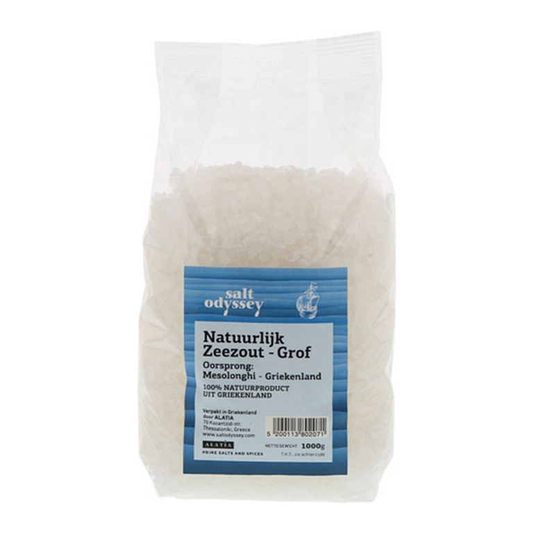 Salt Odyssey - Pure Sea Salt From Messolonghi (Coarse) - 1kg