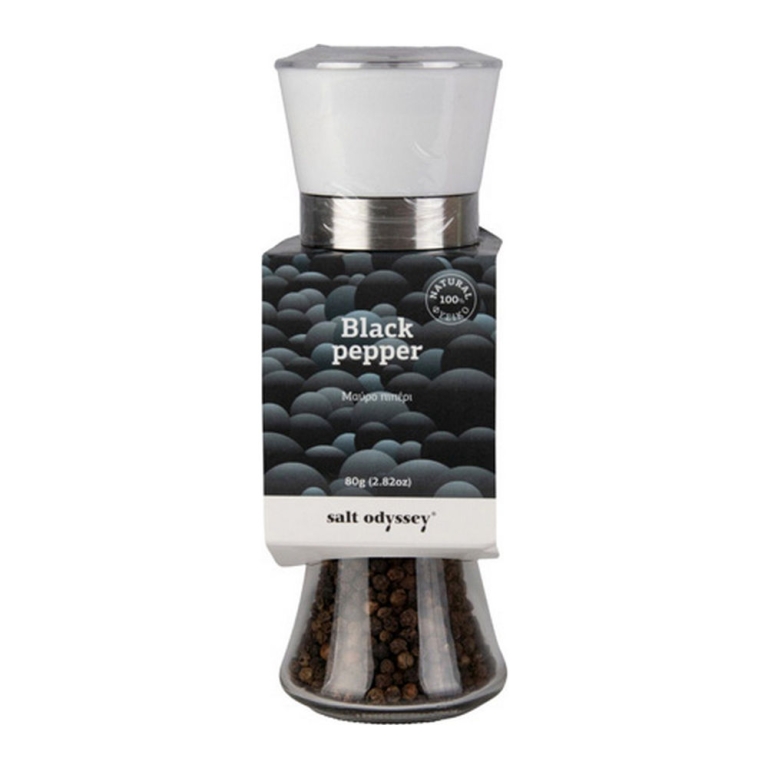Salt Odyssey - Black Pepper (Mill) - 80g