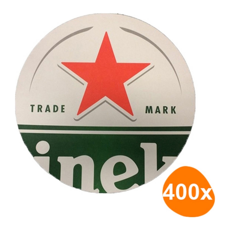 Heineken - Beer Mats - 400 pcs. (4x 100 pcs.)
