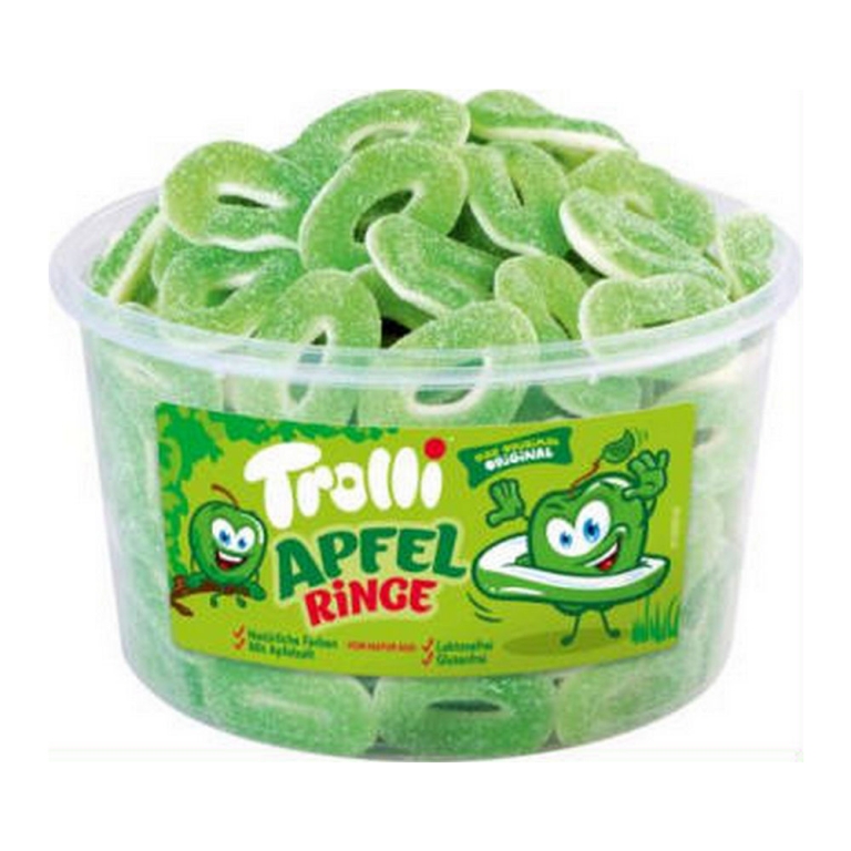 Trolli - Apple rings - 150 pieces