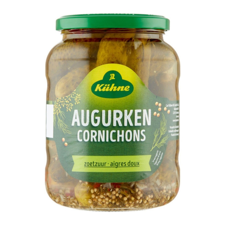 Kuhne - Pickles in jar - 6 x 720ml