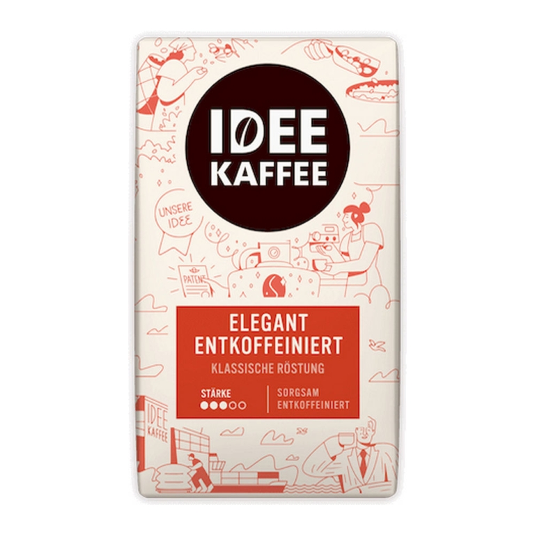 Idee Kaffee - Decaffeinated Ground Coffee - 500g