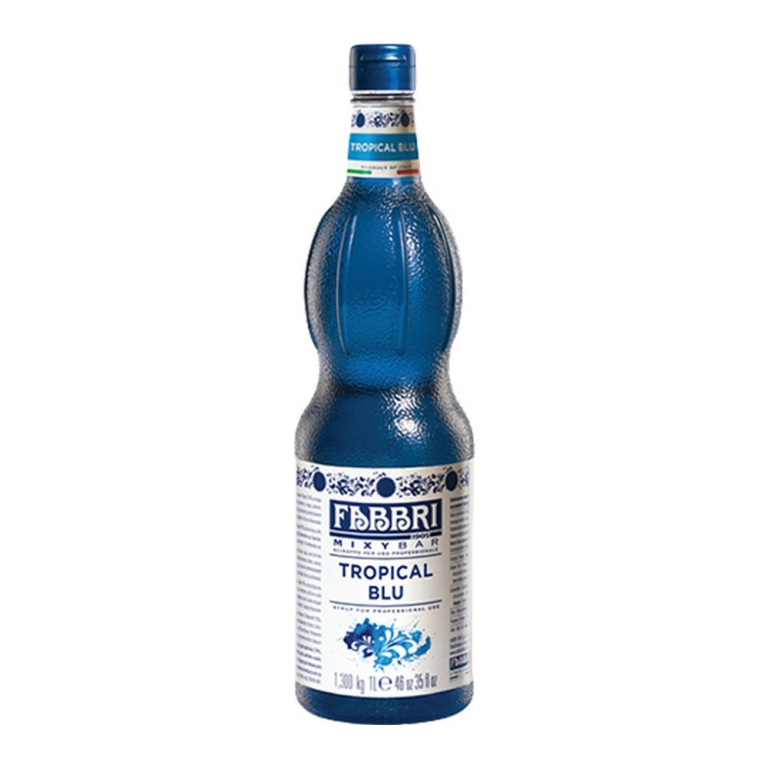 Fabbri - Mixybar Tropical Blue Syrup - 1ltr