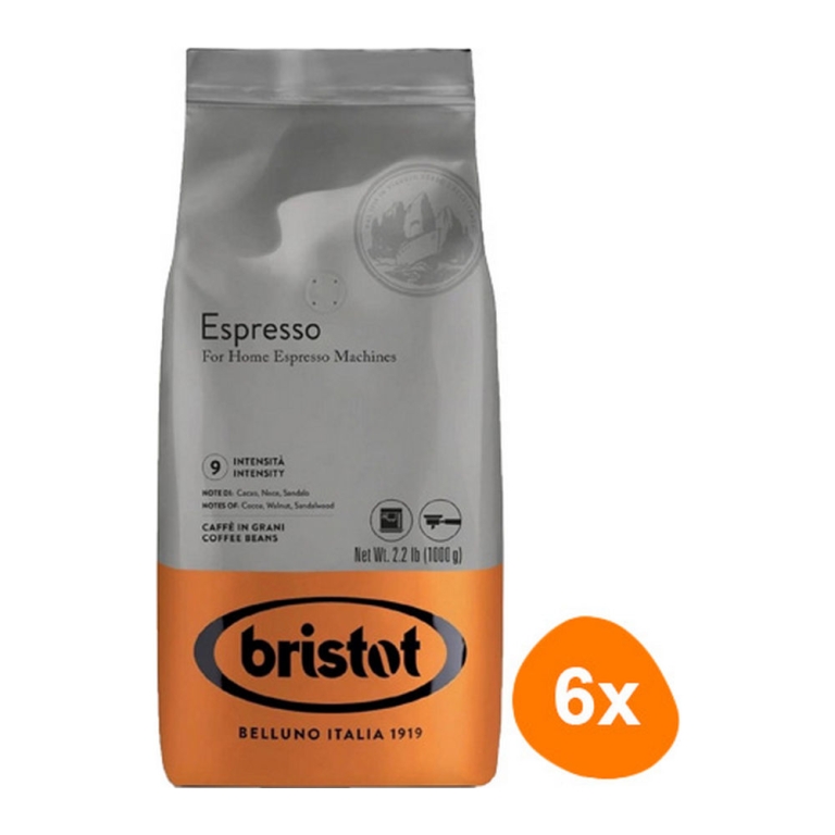 Bristot - Espresso Beans - 6x 1kg