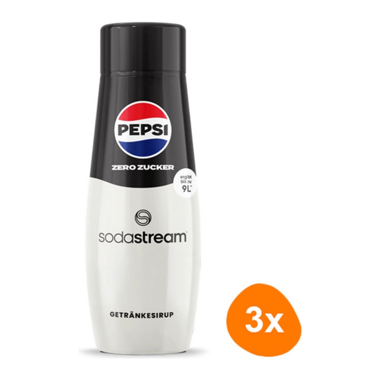 SodaStream - Pepsi Zero Syrup - 3x 440ml