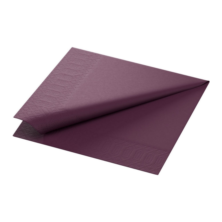 Duni - Dunisoft Napkins Purple 33X33 - 125 pieces