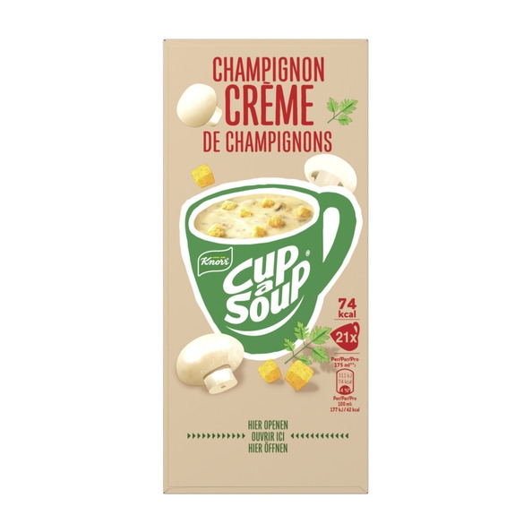 Knorr - Cup-A-Soup Mushroom Cream - 21 x 175 ml