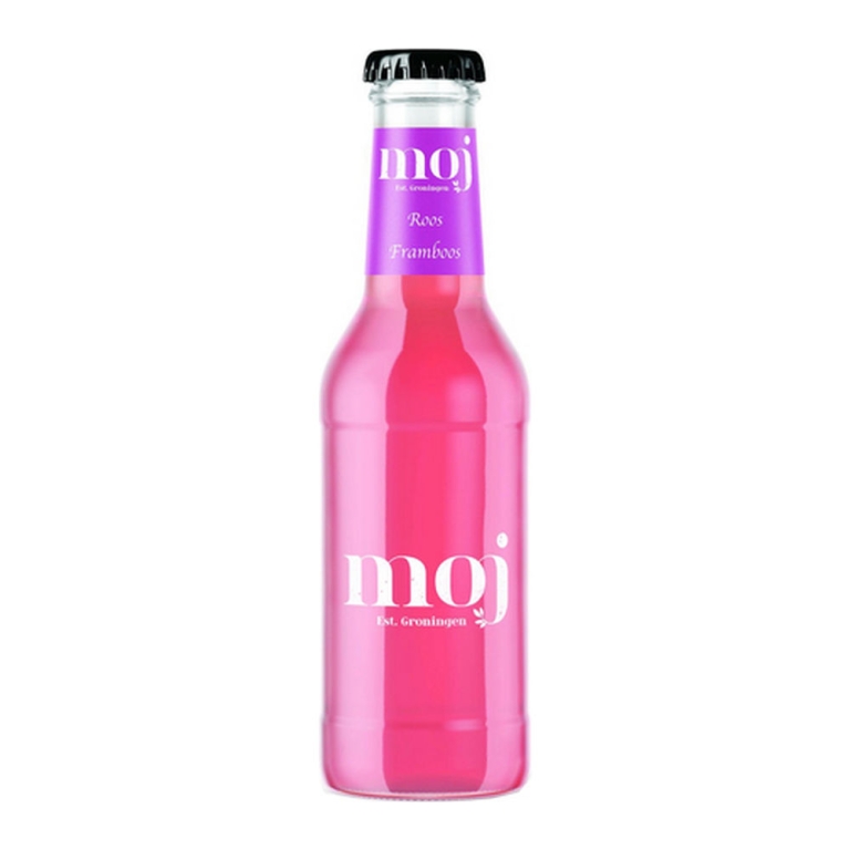 Moj - Rose Raspberry - Bottle - 12 x 0.2 liters