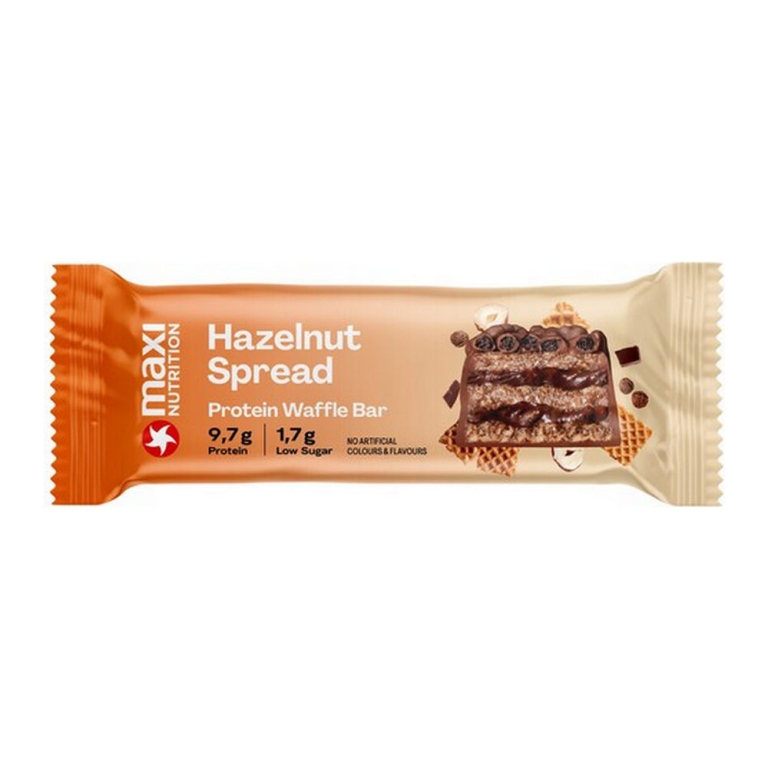 Maxi Nutrition - Waffle Bar Hazelnut Spread - 12x 40g