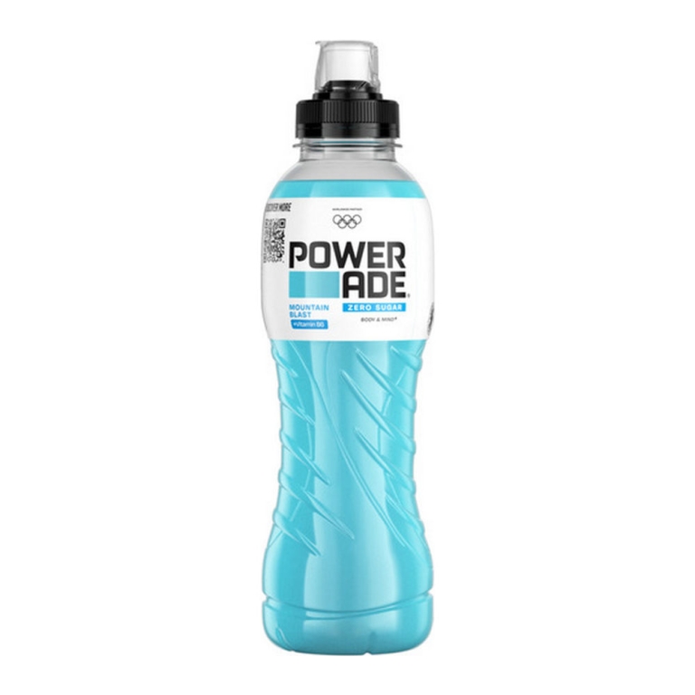 Powerade - Zero Mountain Blast PET - 12x 0,5ltr