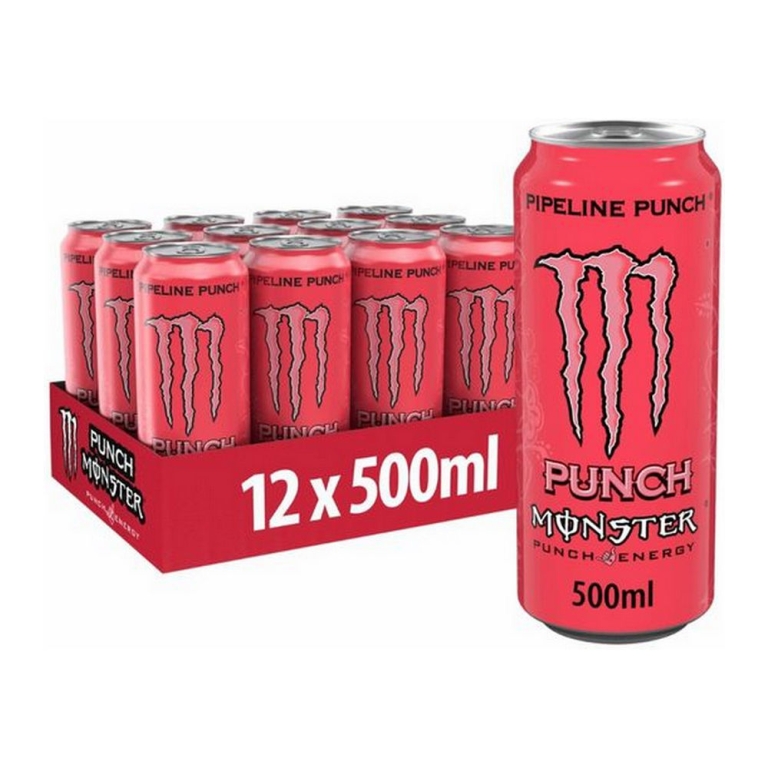 Monster Energy Pipeline Punch 355ml 56本 Monster pipeline punch can 12x 0,5ltr bulk pack for events