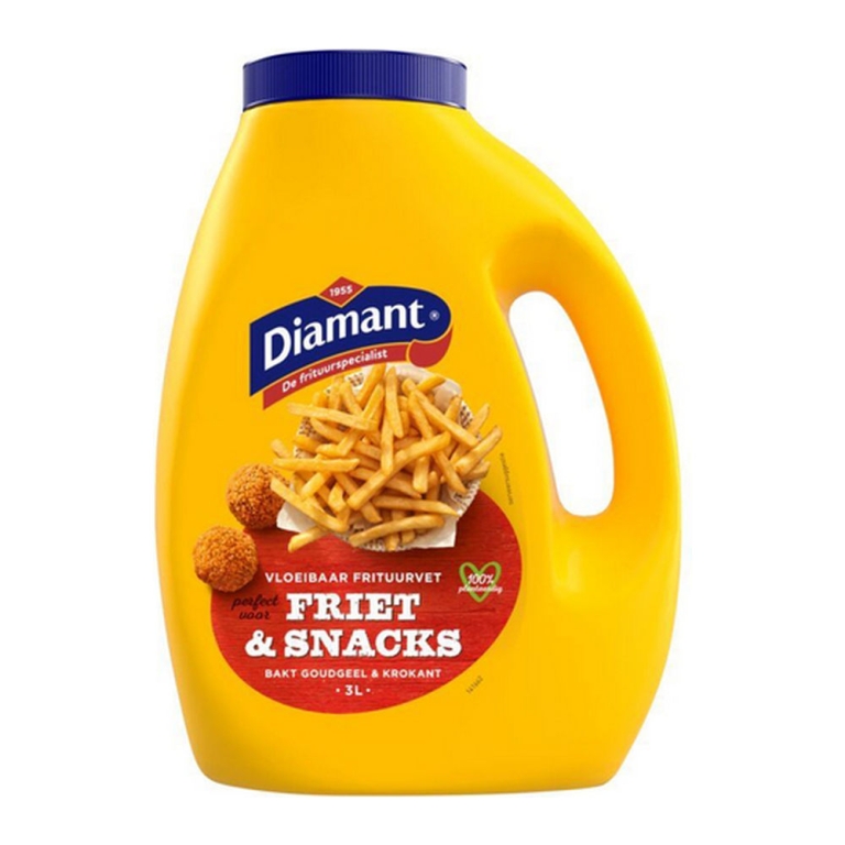 Diamant - Vloeibaar Frituurvet Friet & Snacks - 4x 3ltr