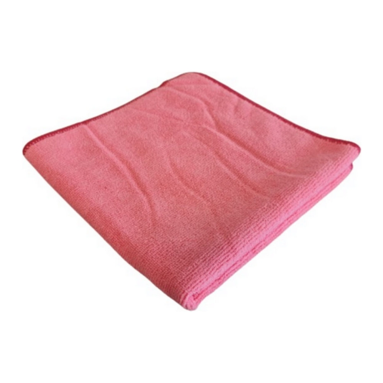 Pure - Microvezeldoek Rood / Roze 40x40cm 300gsm - 10 stuks
