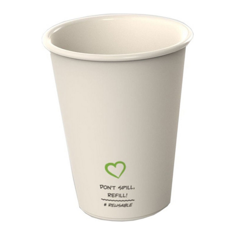 Reusable - Koffiebeker Blanco Beige 180cc - 400 stuks