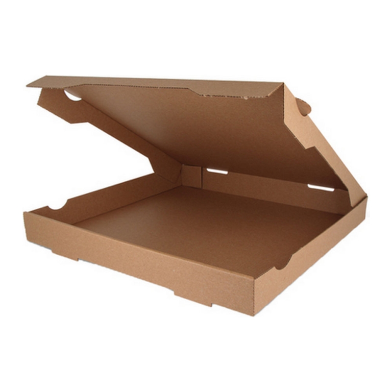 Pizzadozen - 32x32x4.2cm Kraft - 100 stuks