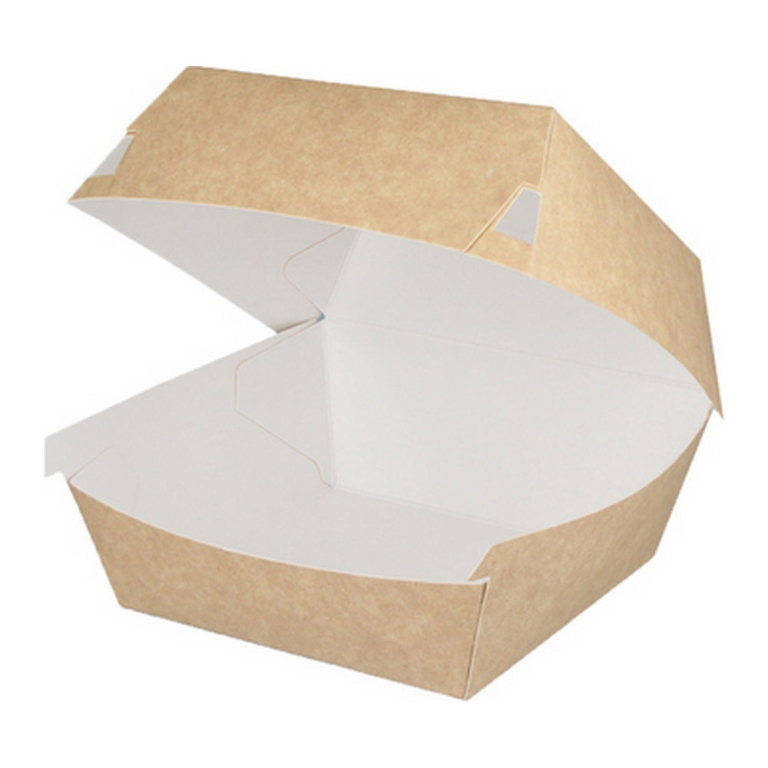 Hamburgerbak - Middel Kraft/Wit - 400 stuks
