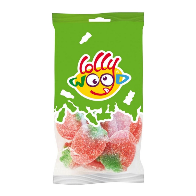 Lollywood - Sugared Strawberries - 15x 110g