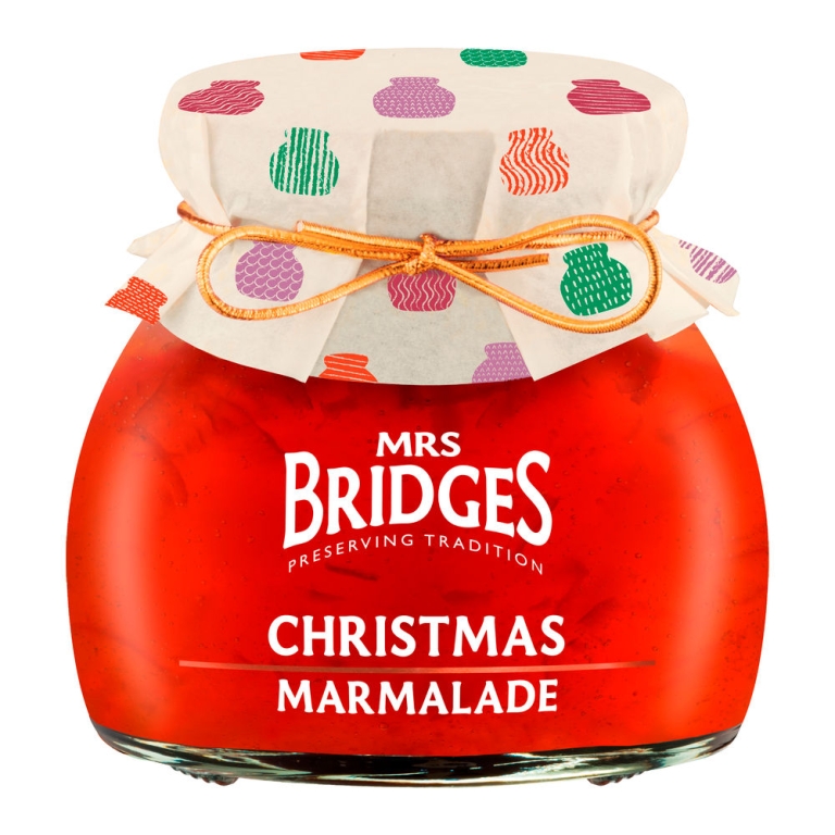 Mrs Bridges - Christmas Marmalade Glas - 6 x 250 grams