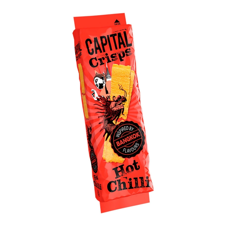 Capital Crisps - Bangkok - Hot Chilli - 20 x 75 grams