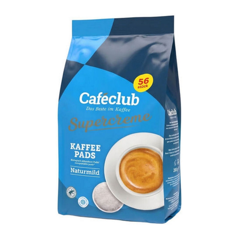 Cafeclub - Supercreme Naturmild - 5x 56pads