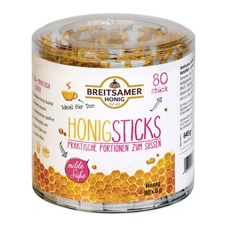 Breitsamer - Honey Sticks - 80x 8g