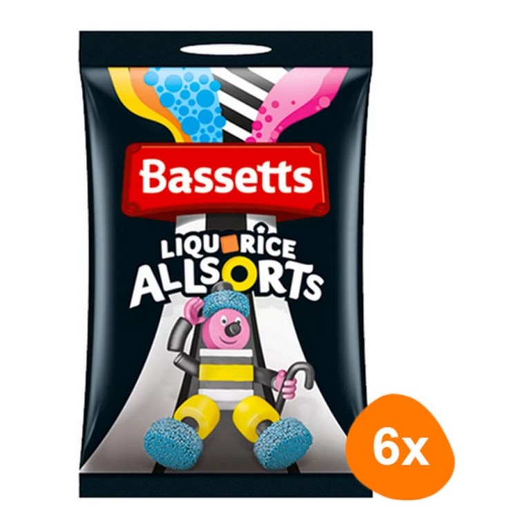 Bassetts - Liquorice Allsorts - 6x 1kg