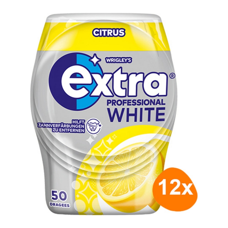 Wrigley's - Extra Professional White Citrus - 12x 50 pcs
