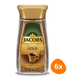 Jacobs - Gold Instant Coffee - 6x 200g