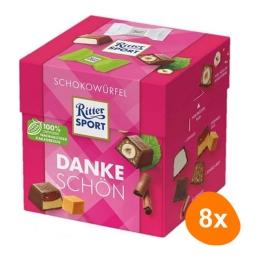 Ritter Sport - Chocolate Cubes Danke Schön - 8x 176g