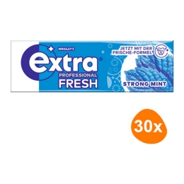 Wrigley's - Extra Professional Fresh Strong Mint - 30x 10 pcs