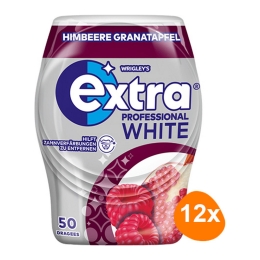 Wrigley's - Extra Professional White Raspberry Pomegranate - 12x 50 pcs