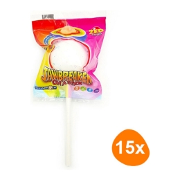Zed Candy - Jawbreaker On A Stick - 15 pcs