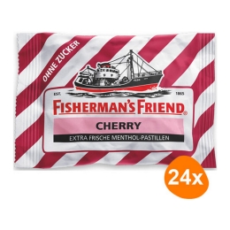 Fisherman's Friend - Cherry Sugar free - 24 pcs