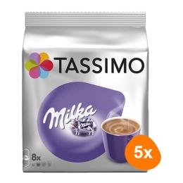 Tassimo - Milka Hot Chocolate - 5x 8 T-Discs