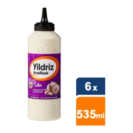 Yildriz - Turkish Garlic Sauce - 6x 535ml