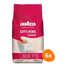 Lavazza - Caffè Crema Classico Beans - 6x 1kg