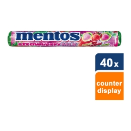 Mentos - Strawberry Mix - 40 Rolls